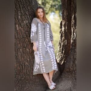 Dolma Elena Embroidered Dress